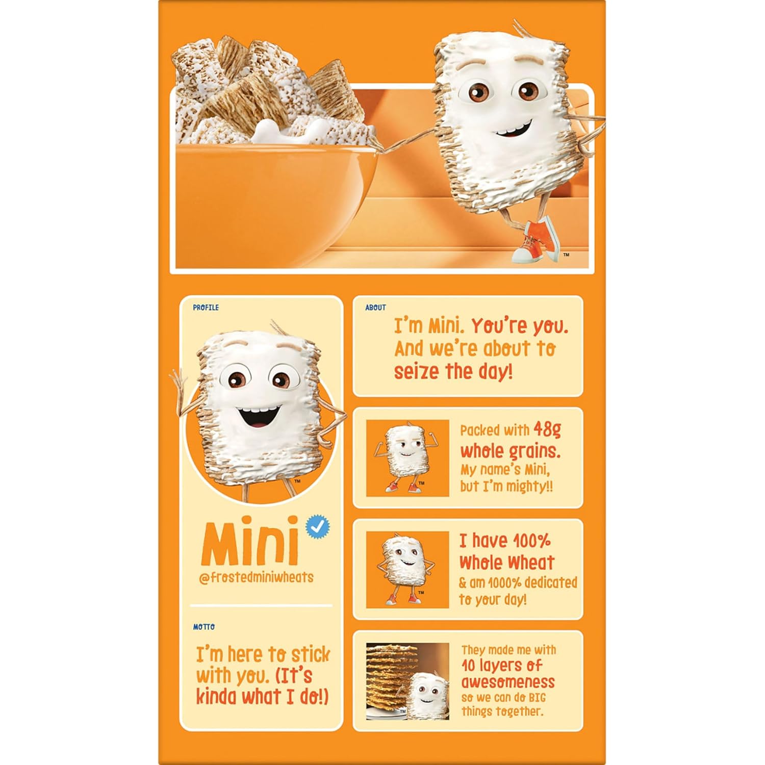 Kellogg’s Frosted Mini-Wheats – Grab-and-Go Office Desk Snack for Focused Workdays, 29.5oz Giant Box