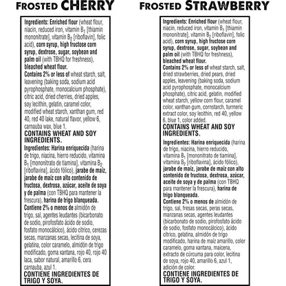 Kellogg's Pop-Tarts Variety Pack – Grab-and-Go Pastry for Road Trips and Hotel Nights, 32 Individually Wrapped Ct