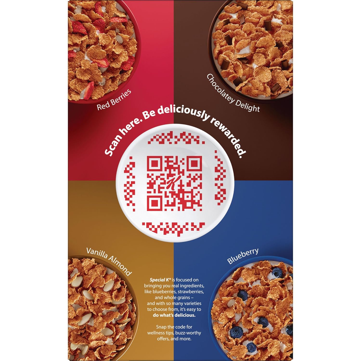 Kellogg's Special K Original Cereal – Trusted Family Breakfast for Busy School Mornings, 12oz Box of Fortified Flakes