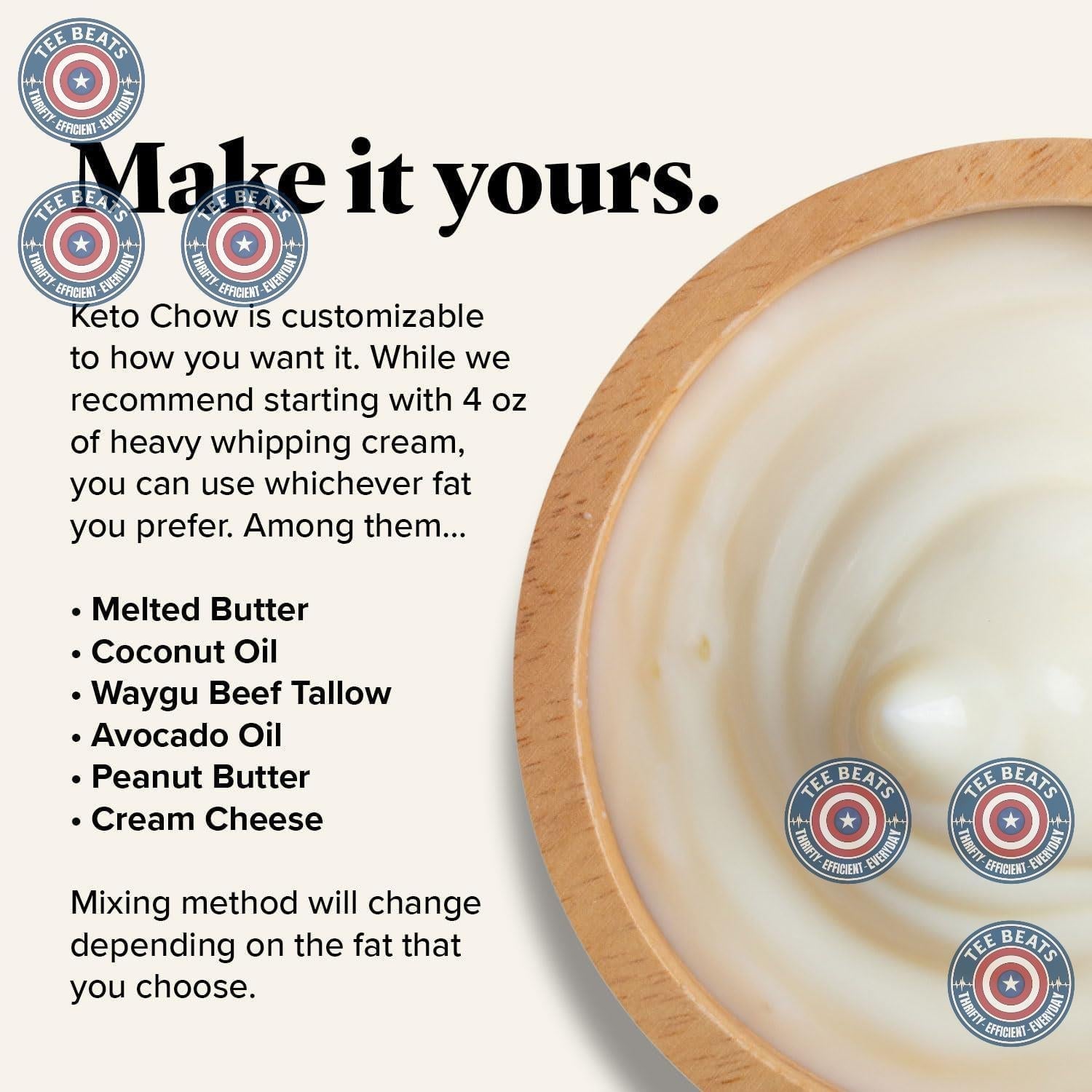 Keto Chow Chocolate Toffee – Clean Label Keto Shake Powder for Intentional Low-Carb Kitchens