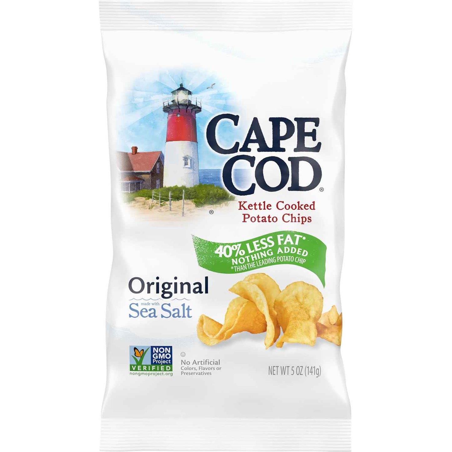 Cape Cod Potato Chips Reduced Fat – Thoughtful Better For You Snack Gift for Holidays and Birthdays