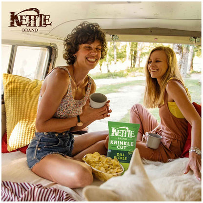 Kettle Brand Potato Chips Sea Salt Kettle Chips, 7.5 Oz – Gluten-Free Lunchbox Chips Kids Actually Eat