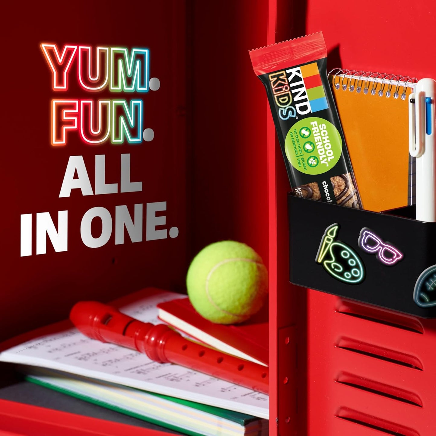 KIND Kids Nut-Free Snack Bar – Allergy-Safe Lunch Box Option for Peanut and Tree Nut Free Schools