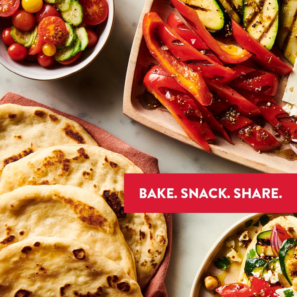 King Arthur Baking Company Flatbread Mix Kit – Mindful Weekend Baking Ritual for Stress Relief