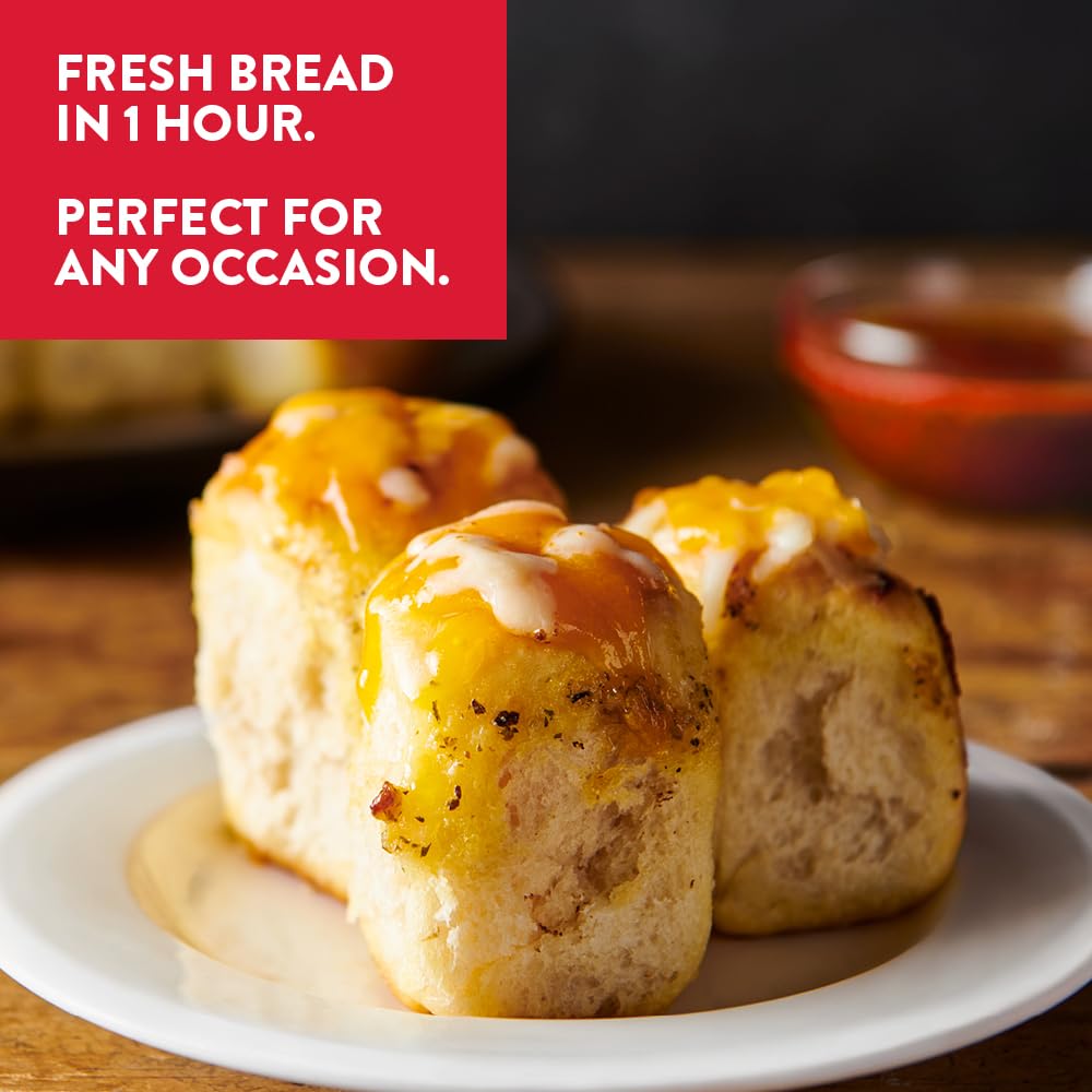 King Arthur Baking Company Pull-Apart Garlic Bread Mix Kit – Housewarming Gift for Baking Enthusiasts