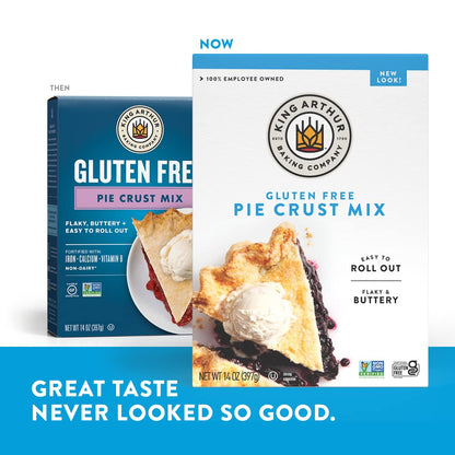 King Arthur Gluten Free Pie Crust Mix – Thoughtful Gift for Gluten-Free Friends and Family