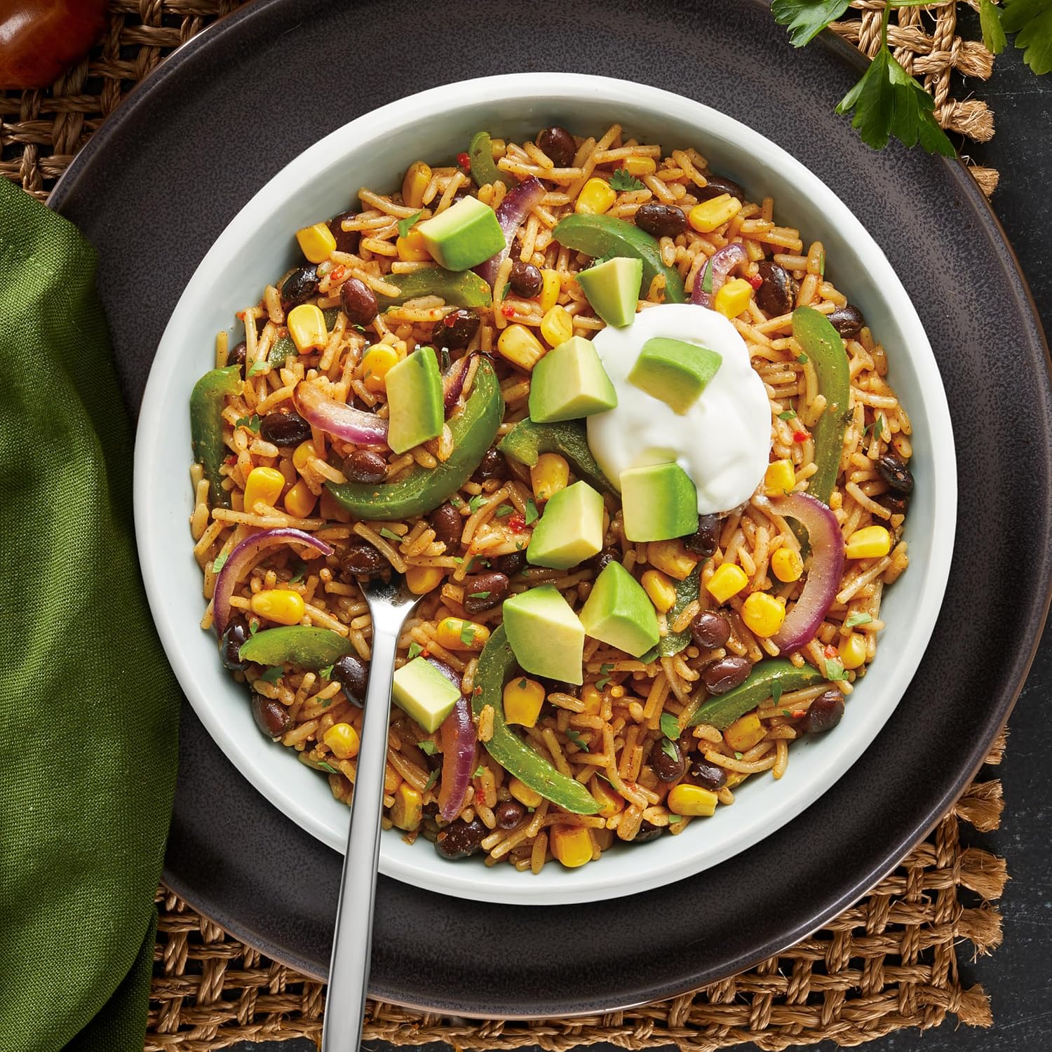 Knorr Rice Sides Taco Rice for Quick Weeknight Dinner Base, 5.4 oz Single-Serve