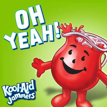 Kool-Aid Jammers Lower-Sugar Kids Drink – 75% Less Sugar Soda Alternative for Family Wellness Routines