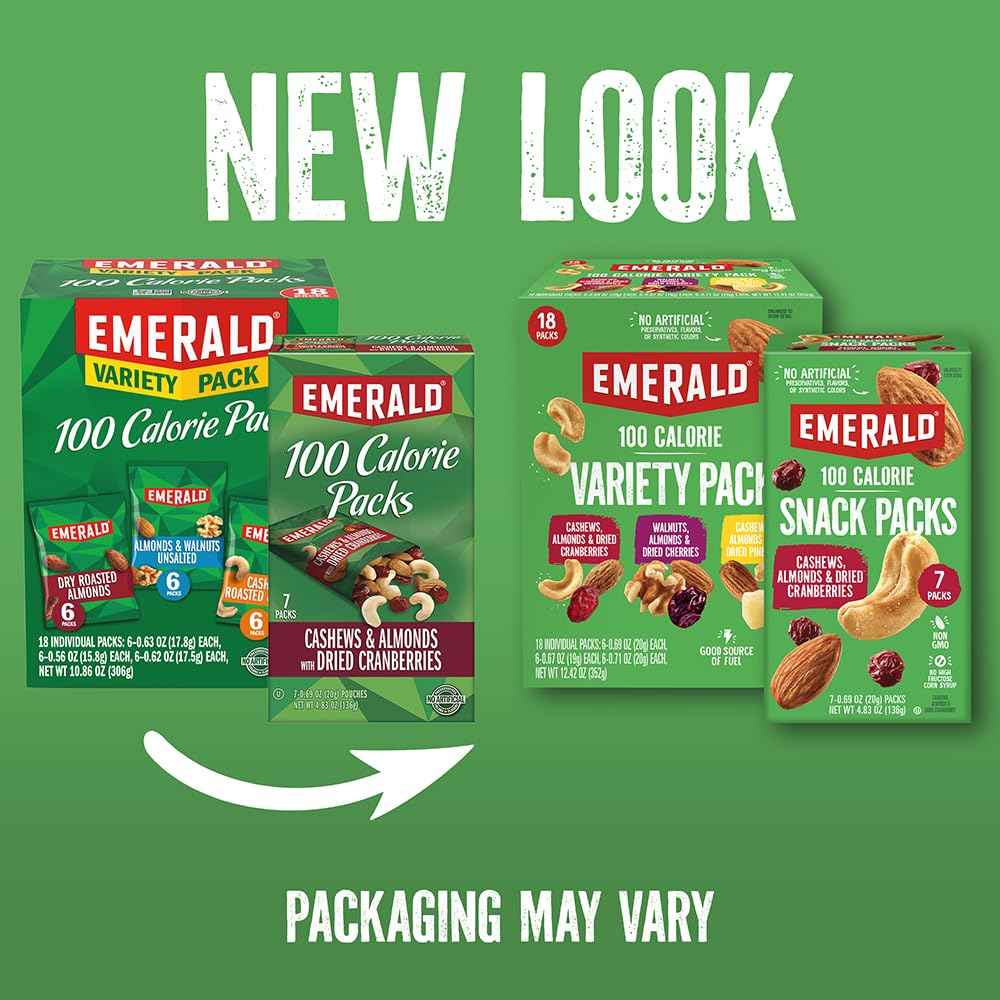 Emerald Nuts 100-Calorie Nut Variety Box – Thoughtful Hostess and Holiday Gift Basket