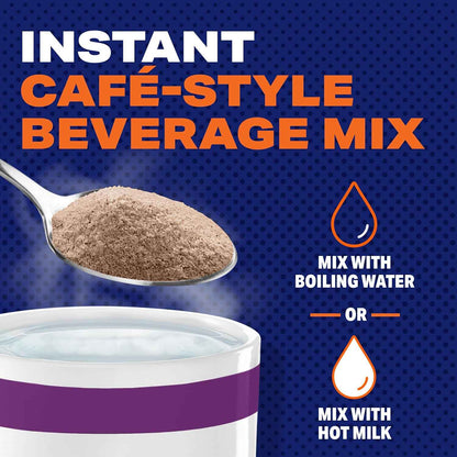 Maxwell House Instant French Vanilla Cafe Beverage Mix – Clutter-Free Pantry Coffee, One Canister No Machine Needed