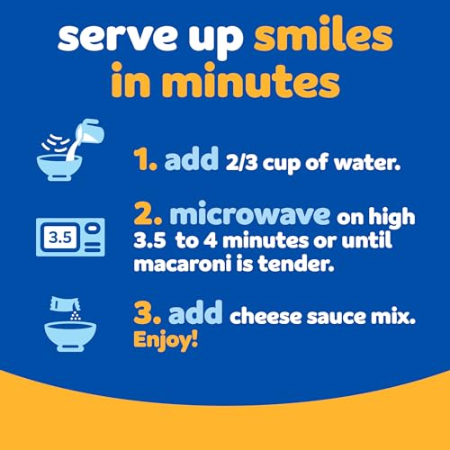 Kraft Easy Mac Microwavable Macaroni & Cheese – Quick Office Breakroom Lunch Pack