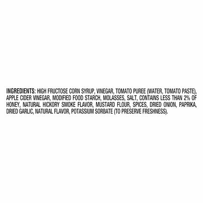 Kraft Hint of Honey Slow-Simmered Barbecue BBQ Sauce 18 oz – 60 Calorie Glaze for Health-Conscious Meal Prep