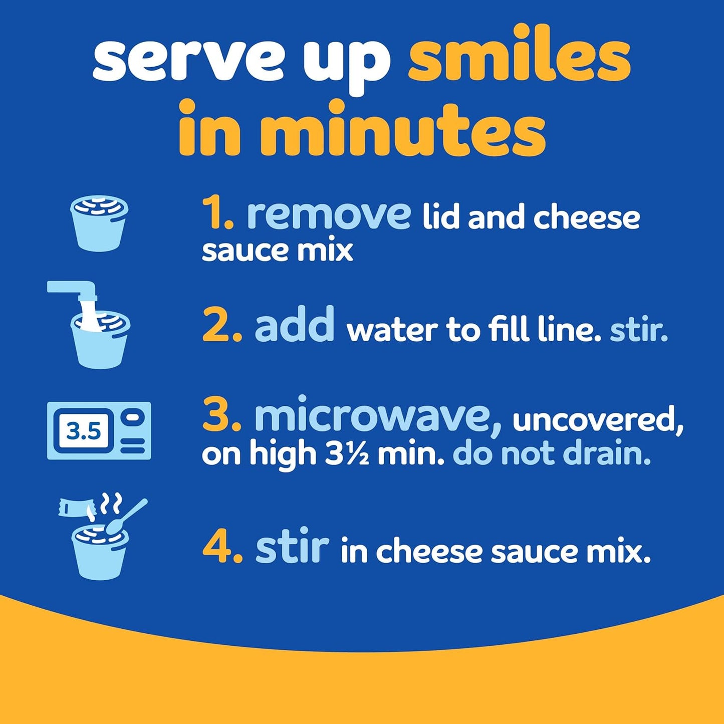 Kraft Mac & Cheese Microwave Cups – Soft Food Meal for Recovery and Dental-Friendly Diets