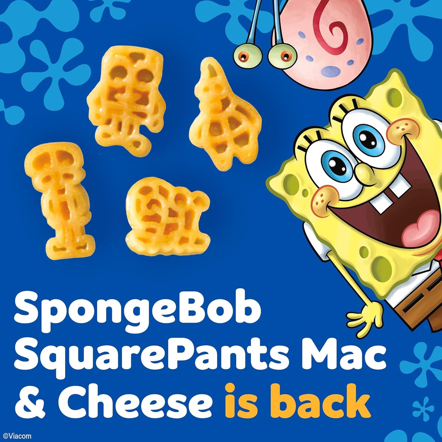 Kraft Mac & Cheese SpongeBob Microwave Cups Travel Lunch for Camping and Road Trip Snacks 4 ct