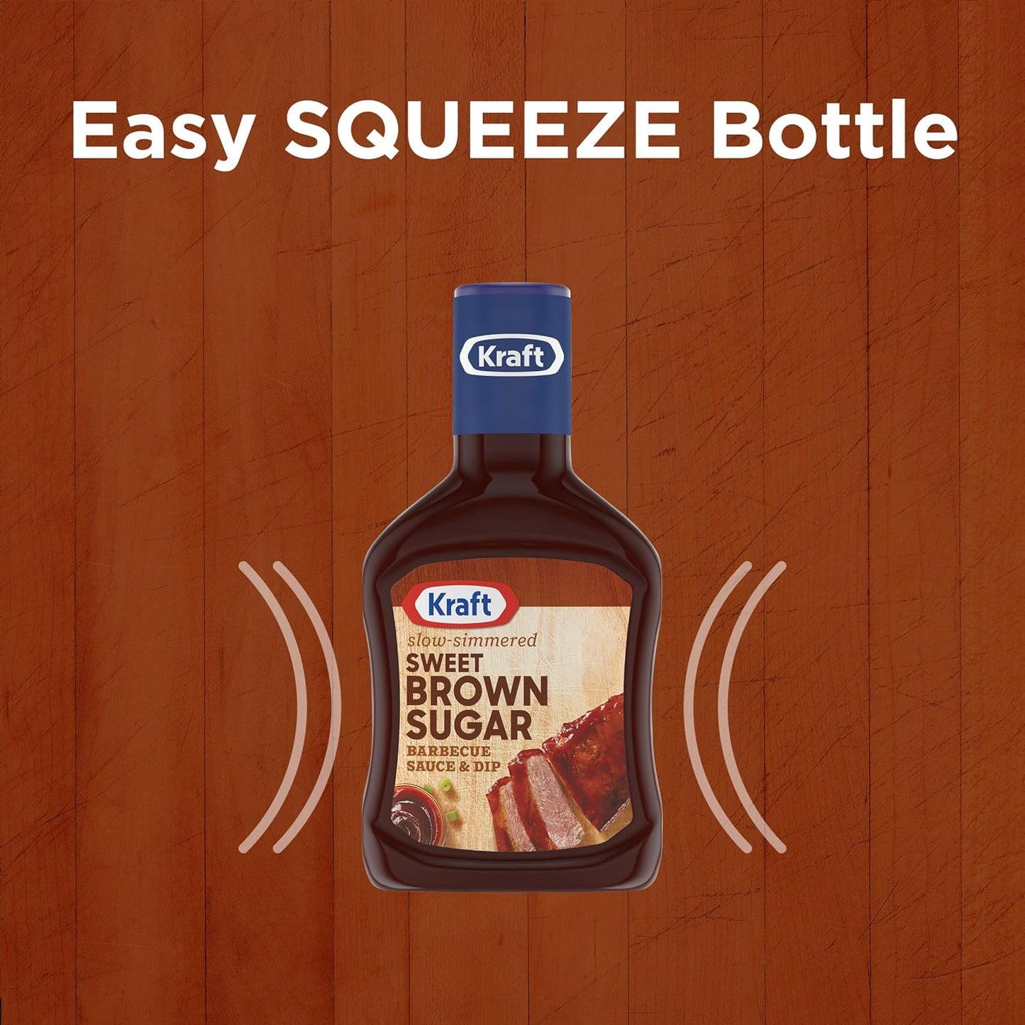 Kraft Sweet Brown Sugar Slow-Simmered Barbecue Sauce, 18 oz Gift Bottle for the Backyard Pitmaster