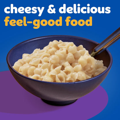 Kraft White Cheddar Mac & Cheese Shells – Thoughtful College Care Package Pantry Staple, 7.3 oz