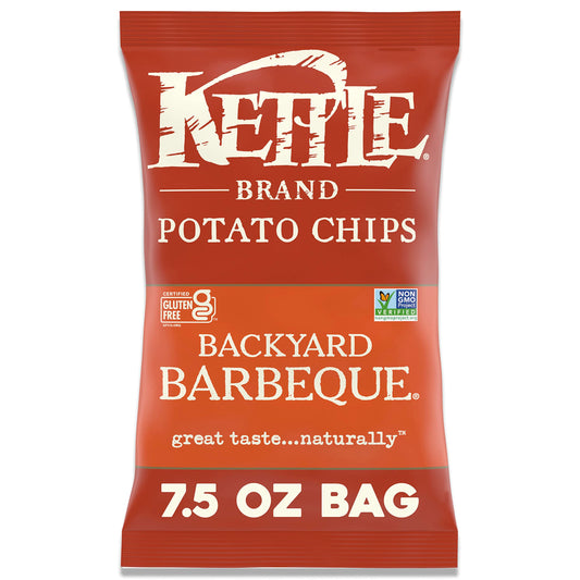 krinkle cut ridged chip sliced thicker than classic kettle chips for added crunch