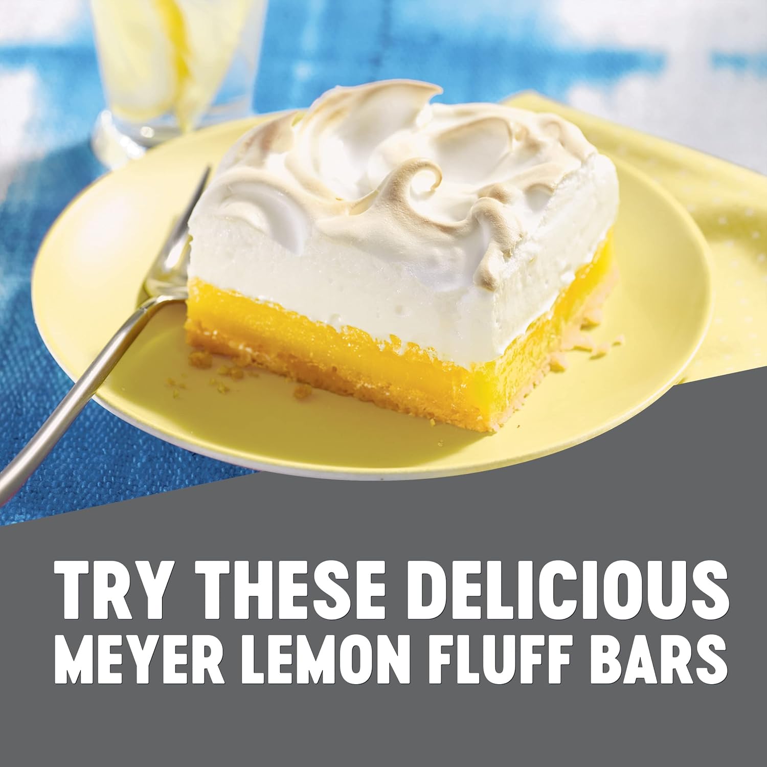 Krusteaz Meyer Lemon Bar Mix – Quick Weeknight Dessert for Busy Schedules, Ready in Minutes