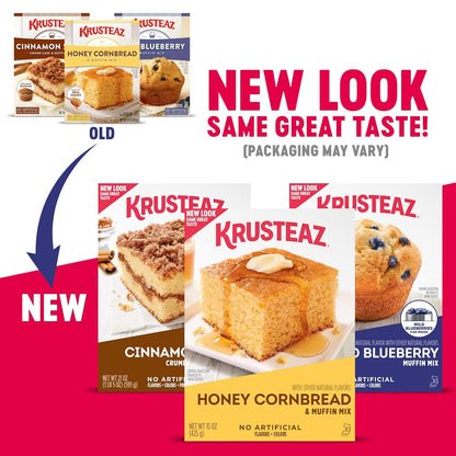 Krusteaz Meyer Lemon Bar Mix – Quick Weeknight Dessert for Busy Schedules, Ready in Minutes