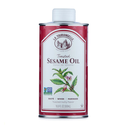 La Tourangelle Toasted Sesame Oil – Artisanal Housewarming Gift for Foodies