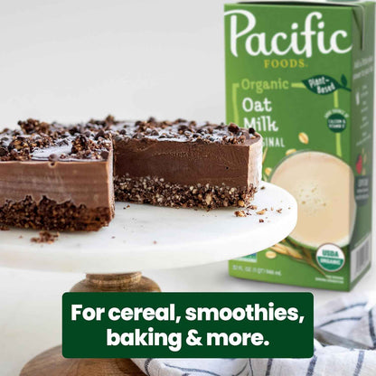 Pacific Foods Organic Oat Milk – Simple Plant Based Milk for Streamlined Kitchens, Coffee and Cereal Essential