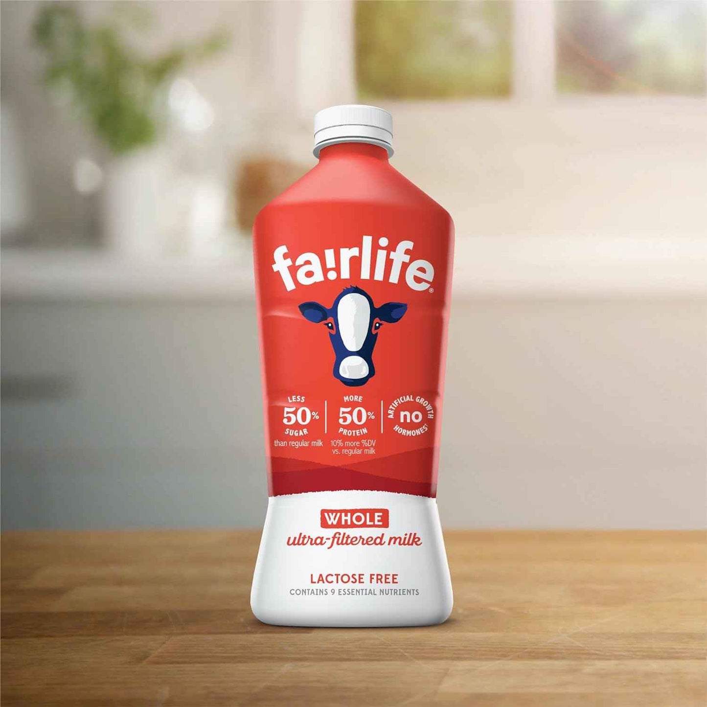 fairlife Whole Milk – 52 fl oz Lactose-Free Protein Drink for Mindful Morning Wellness Routines