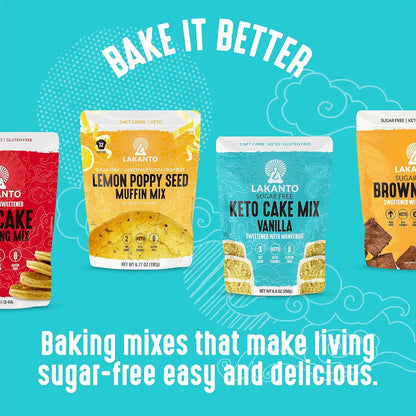 Lakanto Sugar Free Banana Nut Muffin and Bread Mix - Thoughtful Keto Gift Basket Addition for Diabetic Friends