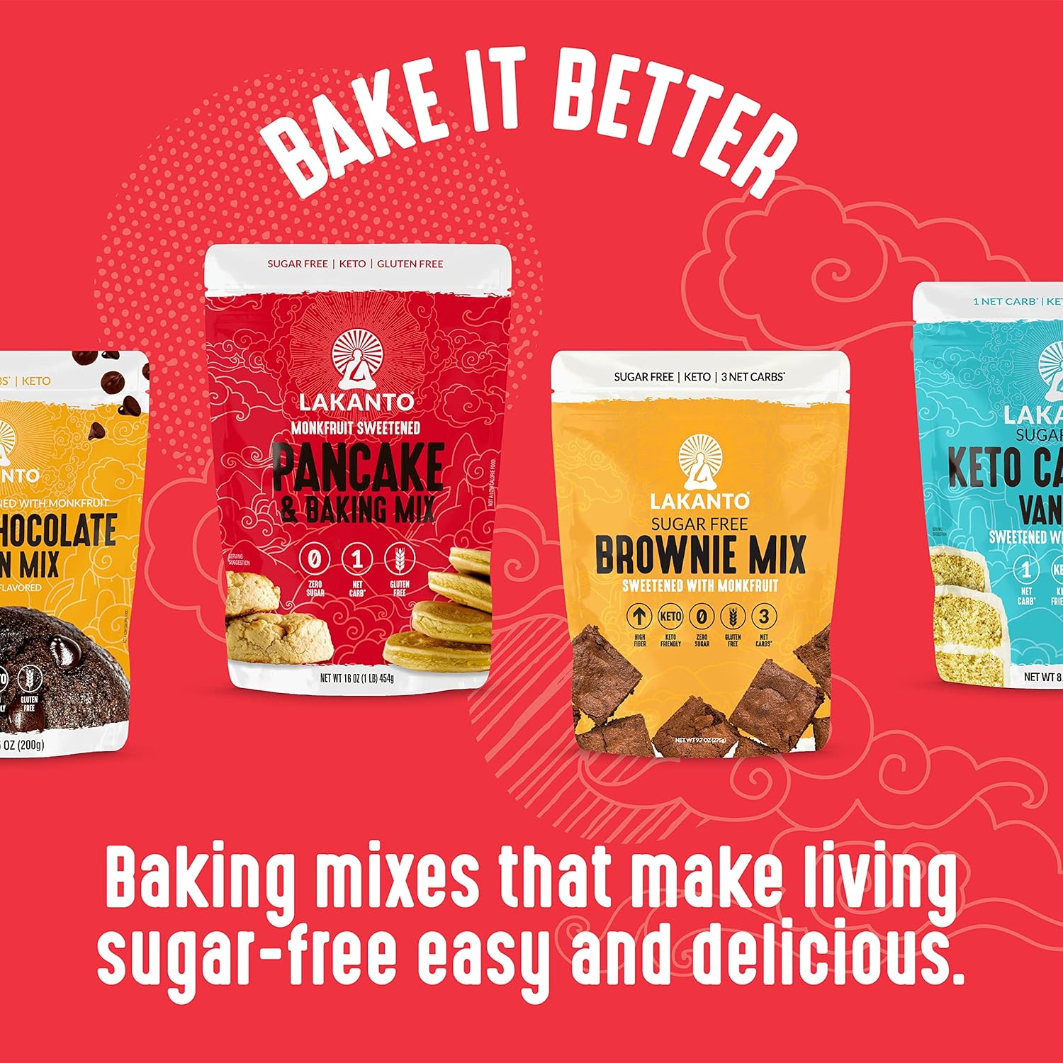 Lakanto Sugar Free Chocolate Chip Cookie Mix – Thoughtful Gift for Keto and Diabetic Friends