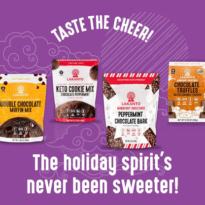 Lakanto Sugar Free Drinking Chocolate - Thoughtful Gourmet Gift for Keto and Diabetic Friends, Monk Fruit Cocoa, 10 oz Pouch