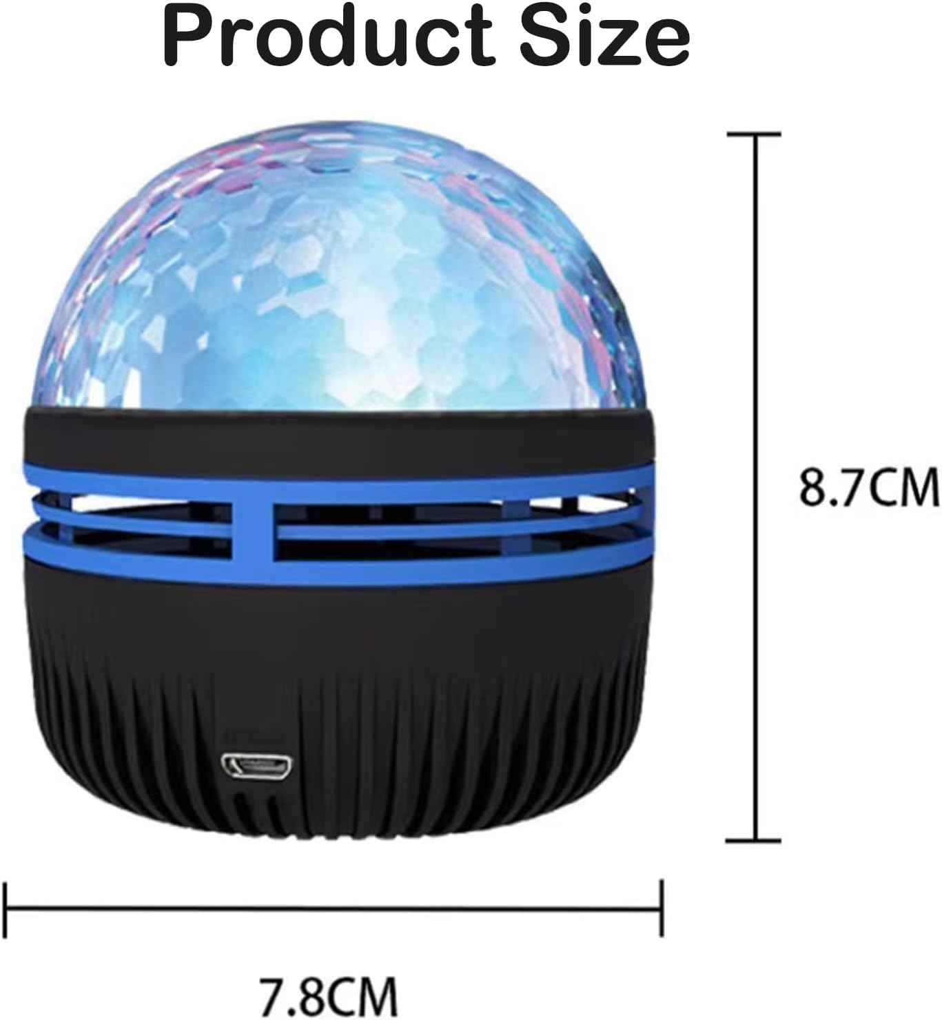 LUMENA Aurora Sleep Light – Calming Northern Lights and Ocean Wave Projector for Bedtime Wind Down and Meditation Routines