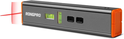 LazerLevel Minimalist Two Tools in One Laser Level for Intentional Spaces and Clutter Free Tool Drawers