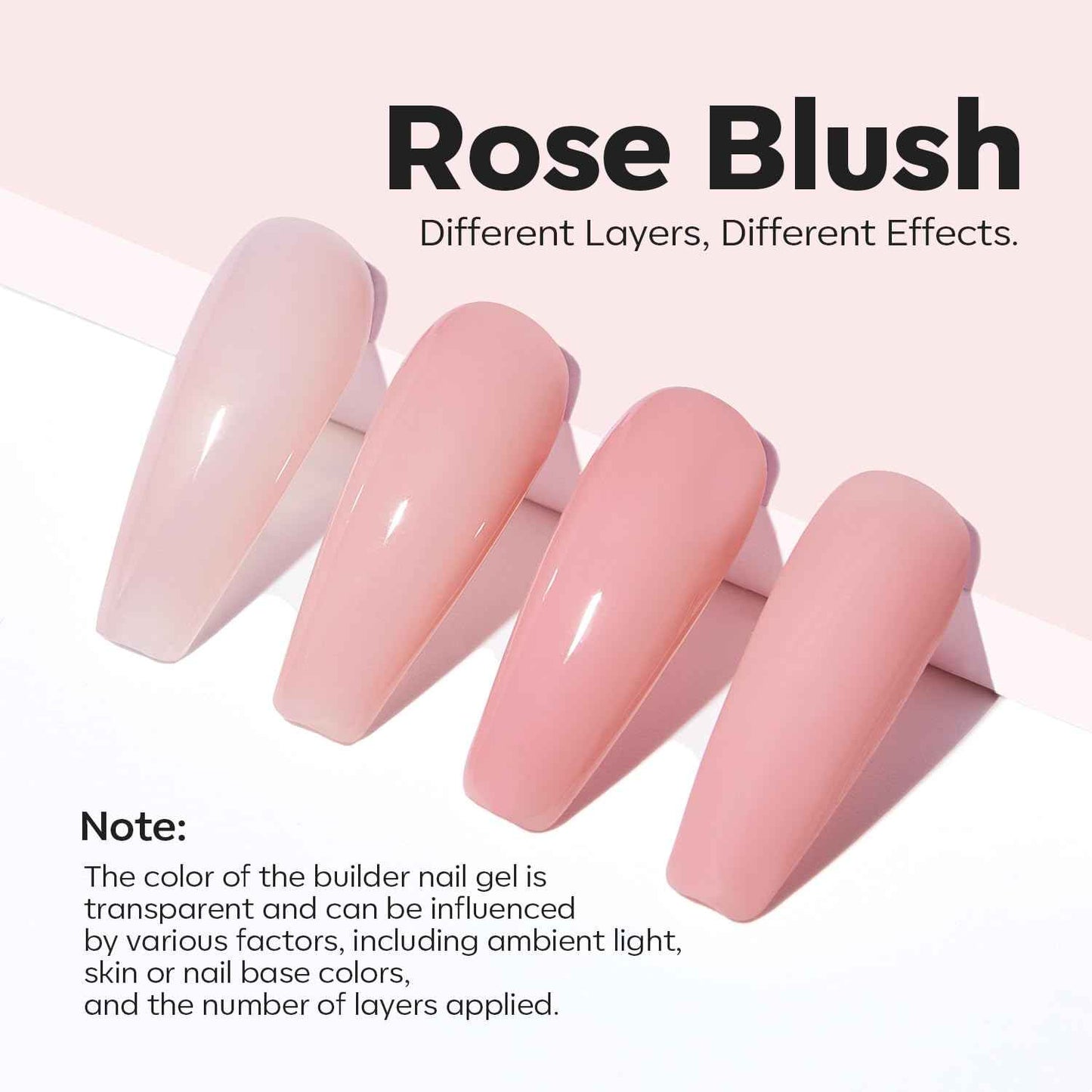 modelones Low-Odor Builder Gel 7-in-1 – Gentle At-Home Manicure for Sensitive Self-Care Nights