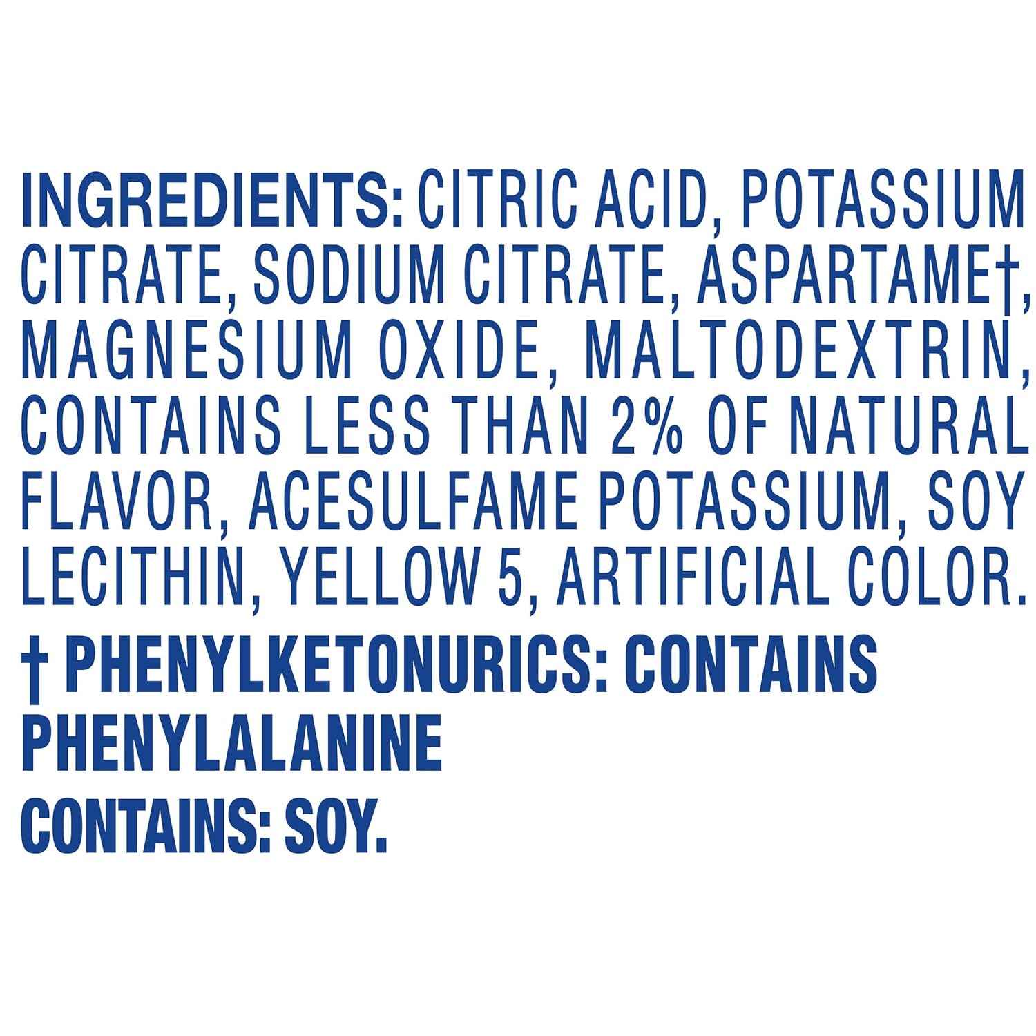 Crystal Light Sugar-Free Lemonade Drink Mix – Quick Lemonade Packets for Home Office Focus and Work-From-Home Desks