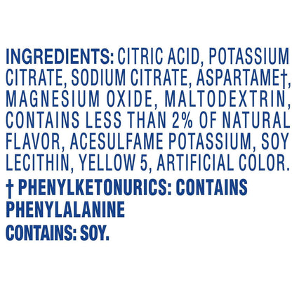 Crystal Light Sugar-Free Lemonade Drink Mix – Quick Lemonade Packets for Home Office Focus and Work-From-Home Desks