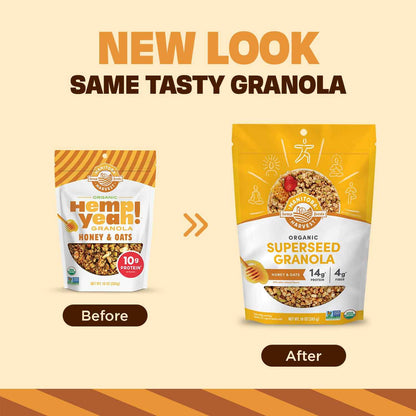 Manitoba Harvest Hemp Yeah Granola – Kid-Safe Organic Lunchbox Snack with No High-Fructose Sweeteners