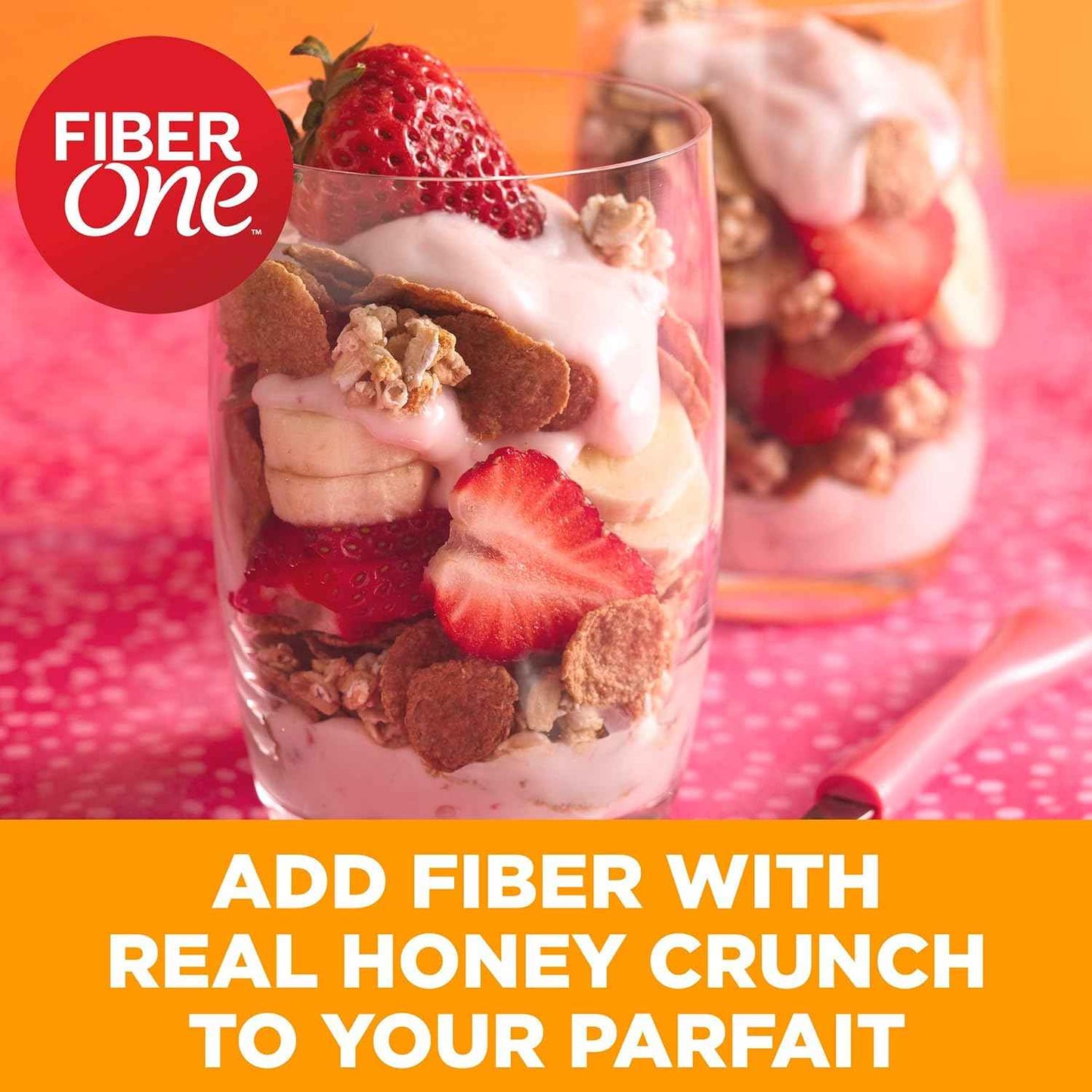 Fiber One Honey Clusters Cereal – Daily Digestive Wellness Staple, Morning Routine High-Fiber Bowl