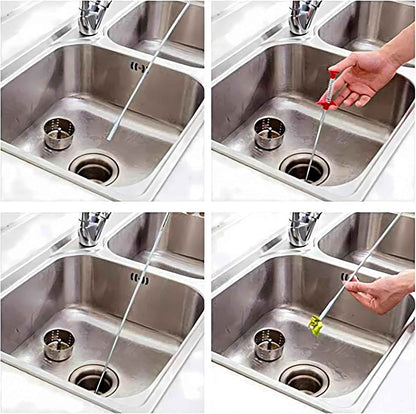 DrainWorx Drain Snake – Minimalist Drain Cleaning Tool for Clutter-Free Homes