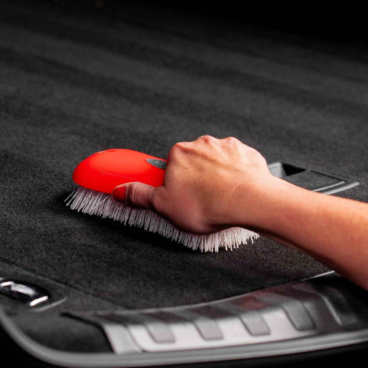 Mothers Ergonomic Carpet Brush Designed for Living Room Upholstery and Stairway Carpet Care