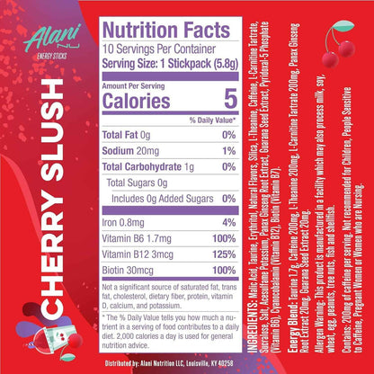 Alani Nu PINK SLUSH Energy Sticks – Portable Powdered Energy for Commute, Coworking, and Back-to-Back Meetings