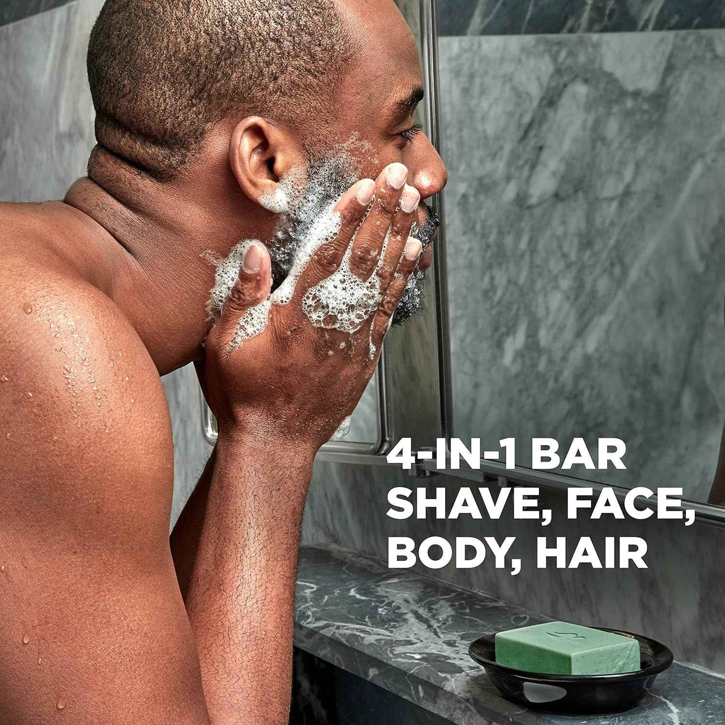 Dove Men+Care 4-in-1 Bar Soap – Practical Gift Set for Husbands Who Travel Light