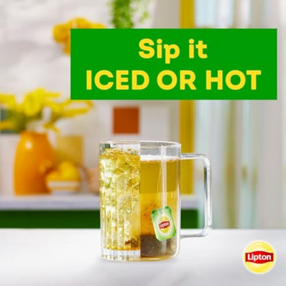 Lipton Decaf Green Tea Bags for Home Office Focus, Afternoon Caffeine-Free Tea for Steady Energy