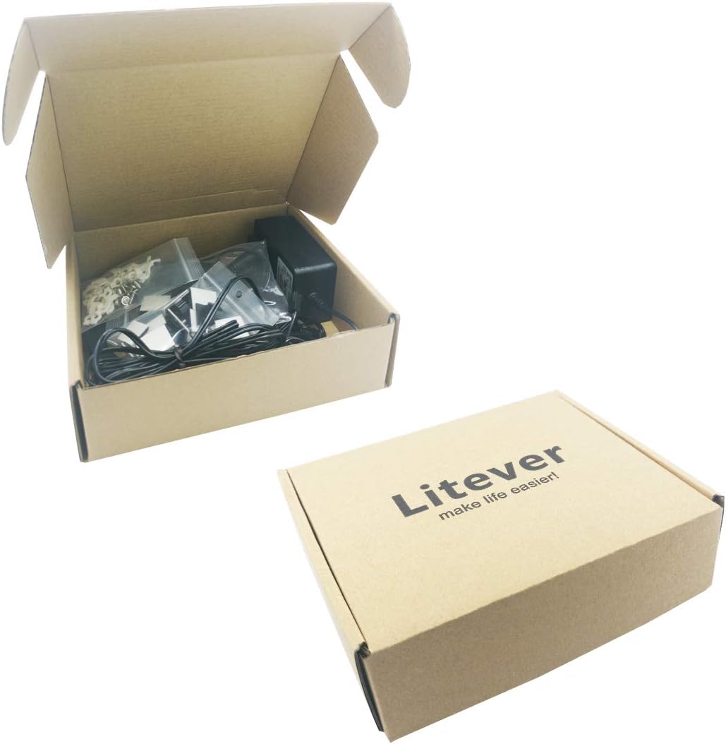 Litever Ultra-Slim Under Cabinet Light – Clean Lines and Hidden Wiring for Minimalist Kitchens and Clutter-Free Pantries