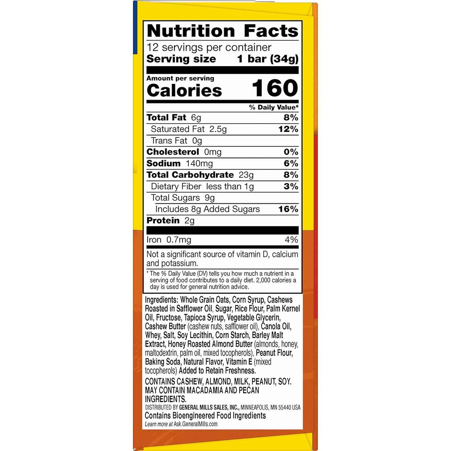 Nature Valley Sweet and Salty Nut Granola Bars – Camping and Trail Fuel, Foil-Wrapped Bars for the Outdoors