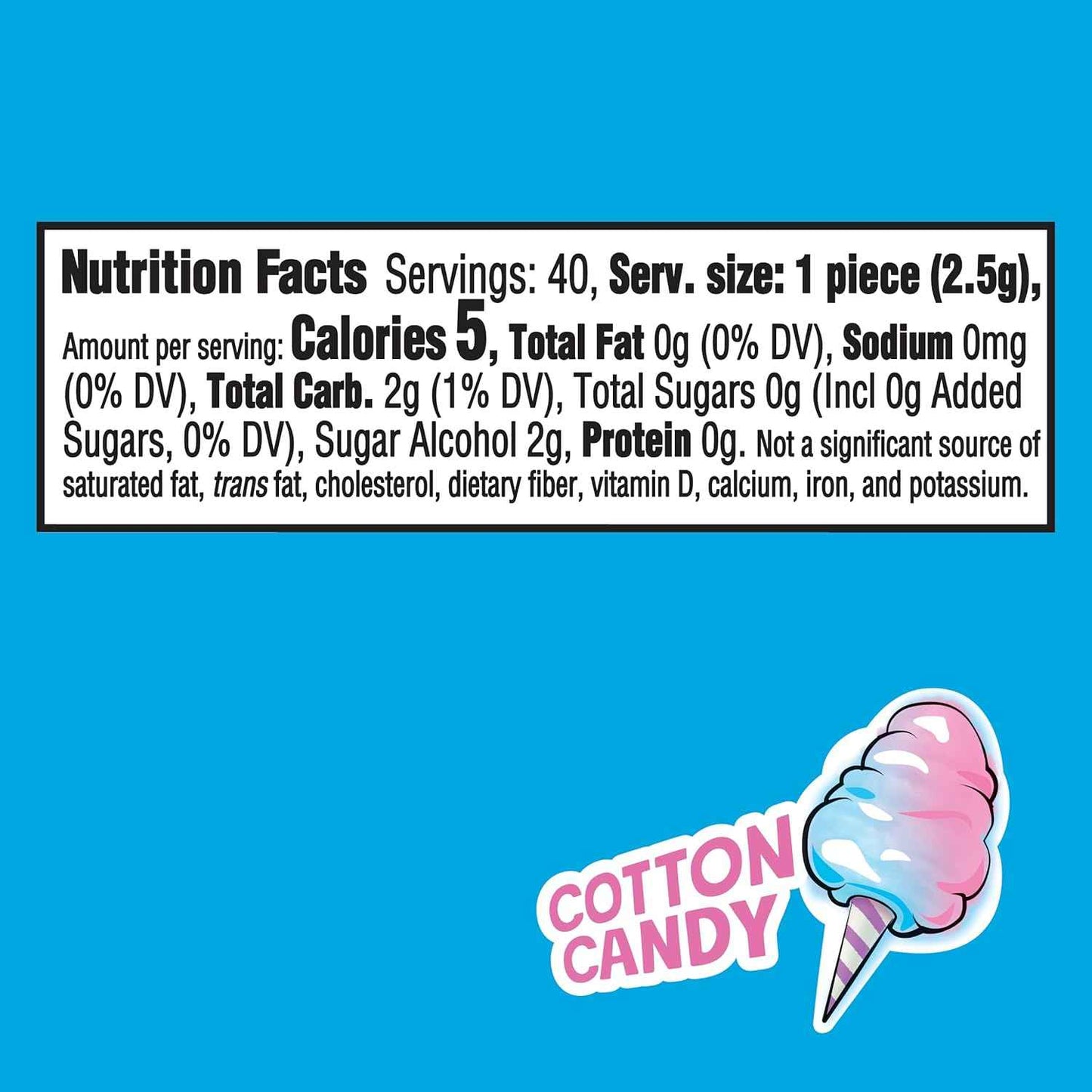 Trident Vibes SOUR PATCH KIDS Blue Raspberry Chewing Gum – Teen Birthday Gift and Friendship Share Pack, 160 Pieces