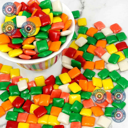 Hampton Popcorn & Candy Company Chiclets Chewing Gum - 1 Pound Resealable Bulk Pack for Picnics, Tailgates, and Park Outings