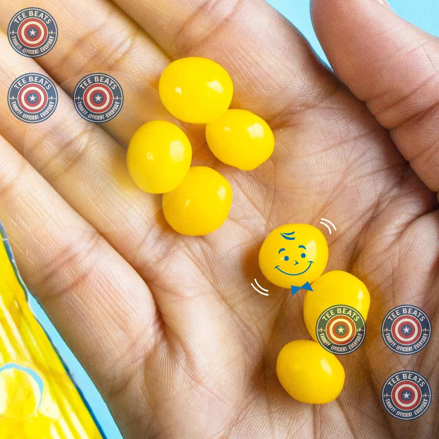 Lemonhead Hard Lemon Candy – Chemo Taste Reset Hard Candy Pick, Resealable 12 oz