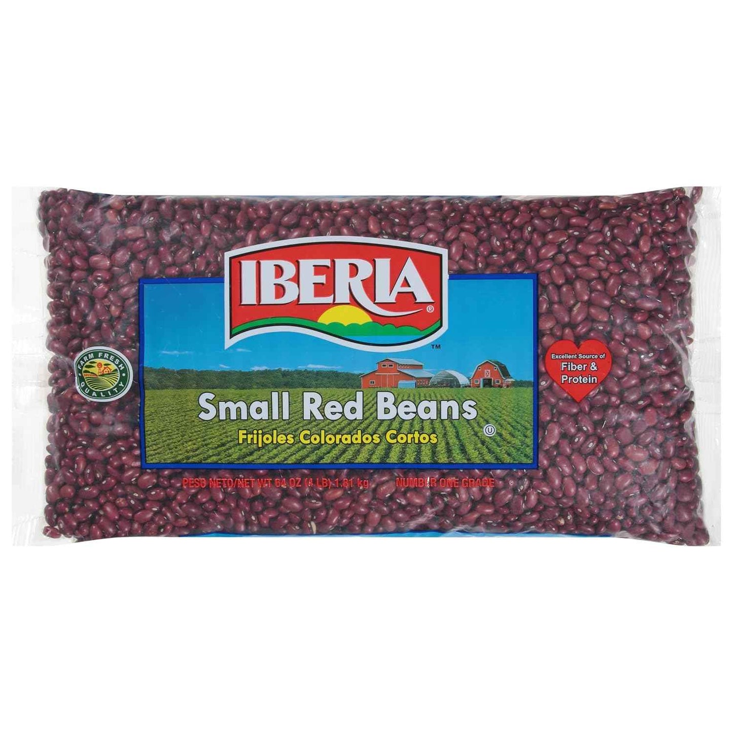 Iberia Small Red Beans, 4 lb – Bulk Pantry Staple for Soups, Stews, and Classic Latin American Family Meals