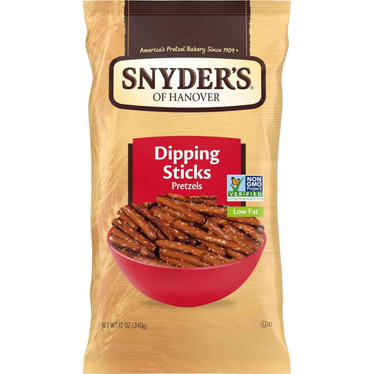 Snyder's of Hanover Pretzel Dipping Sticks – Homemade Holiday Treat Gift for Grandparents and Grandchildren
