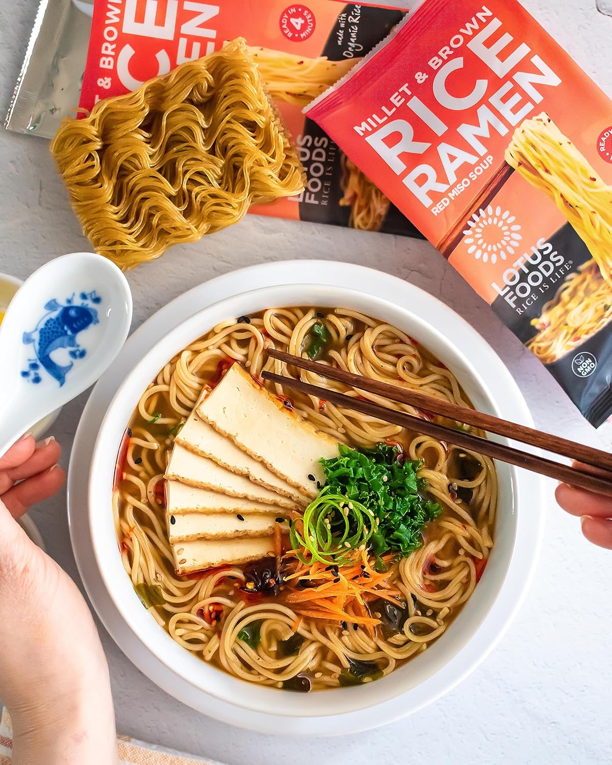 Lotus Foods Organic Miso Ramen – Clean-Ingredient Single-Serve Bowl for Uncluttered Kitchens and Intentional Pantries