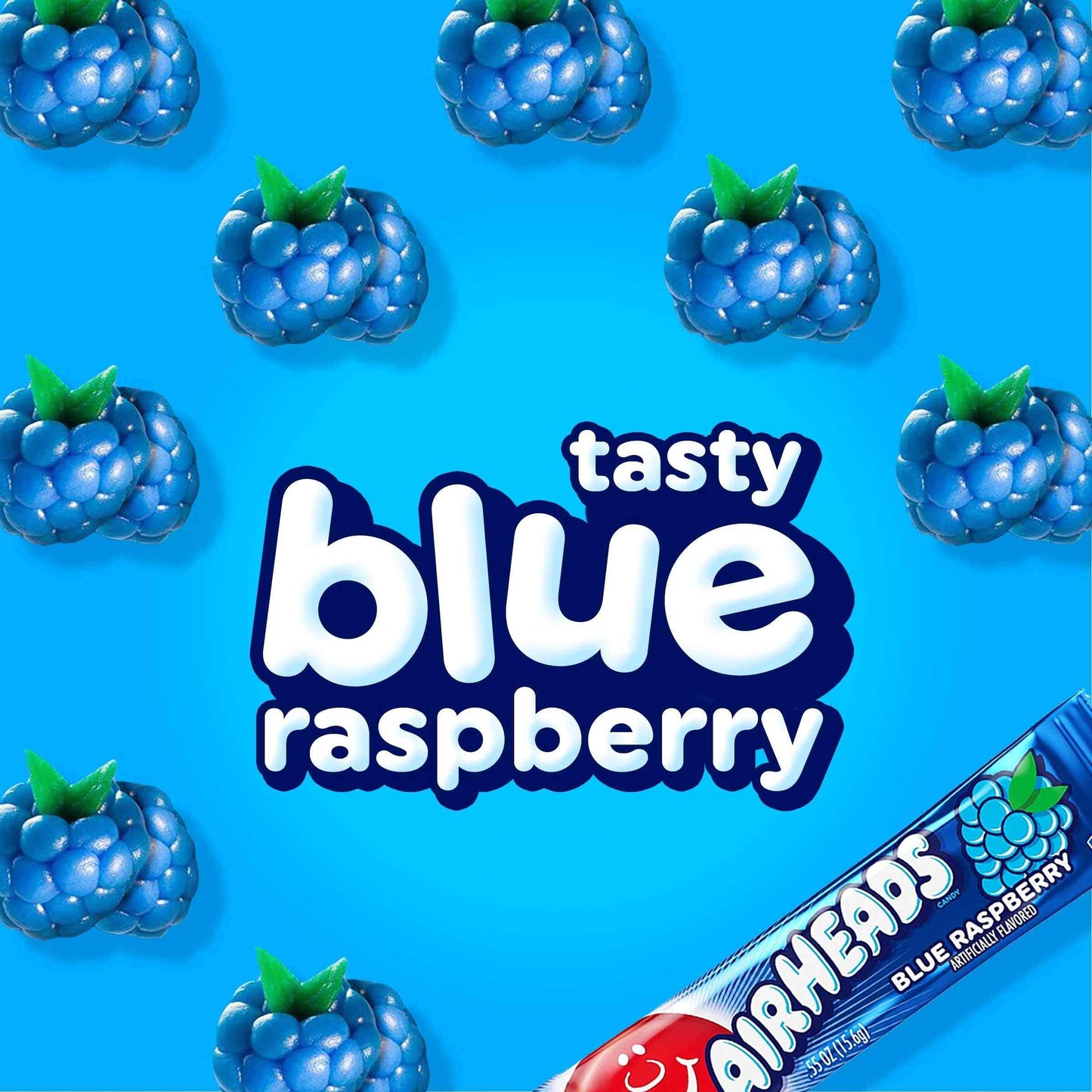 Airheads Cherry Taffy – Gluten-Free and Kosher Certified Snack for Dietary Wellness, Individually Wrapped 36 Pack